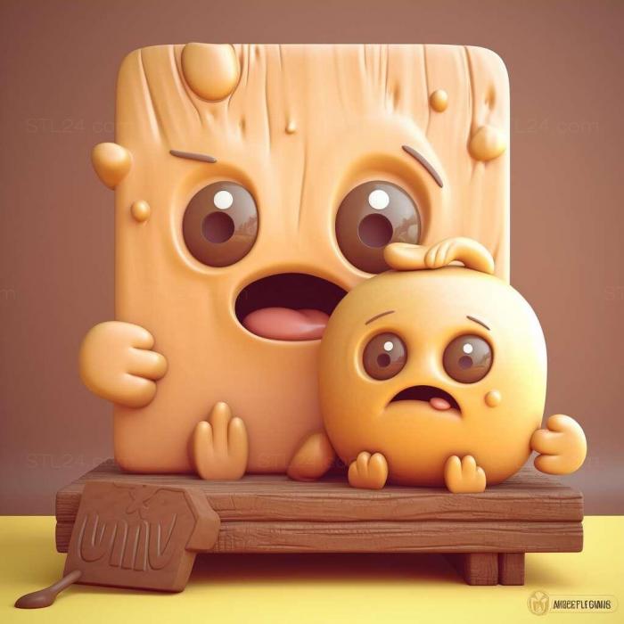 Games (Pudding Monsters 2, GAMES_9234) 3D models for cnc